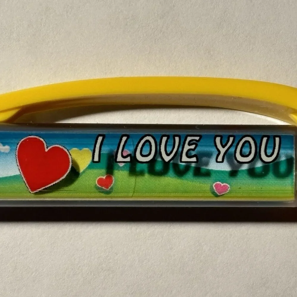 I Love You Floaty Pen Red Heart Moves Wedding Shower Marriage Valentines Gift
